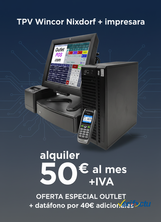Alquiler TPV Wincor Nixdorf + Impresora