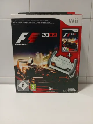 F1 2009 Wii + Volante