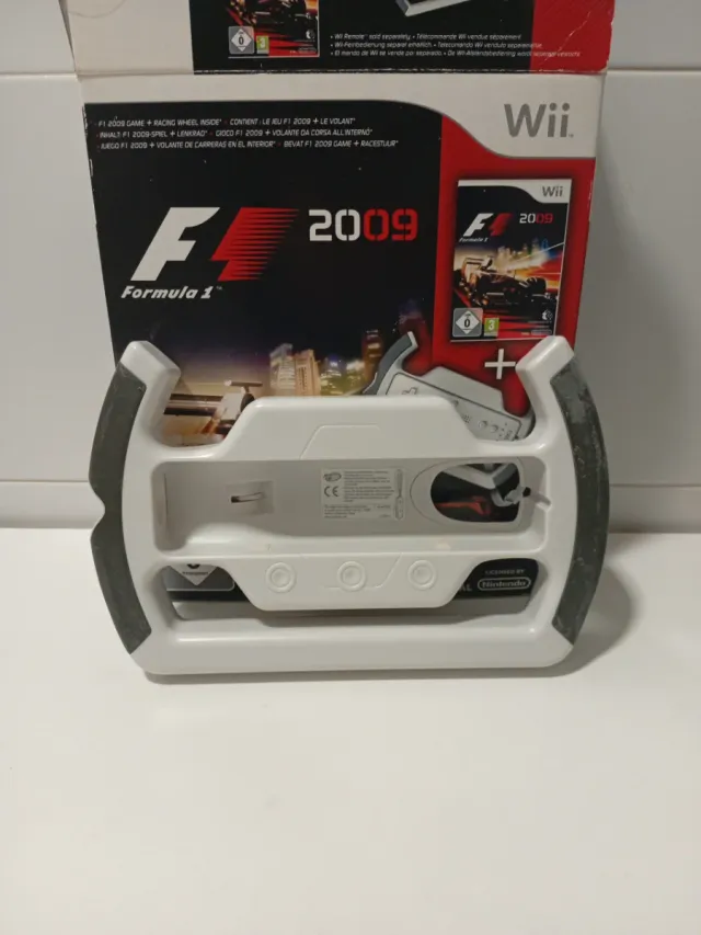 F1 2009 Wii + Volante