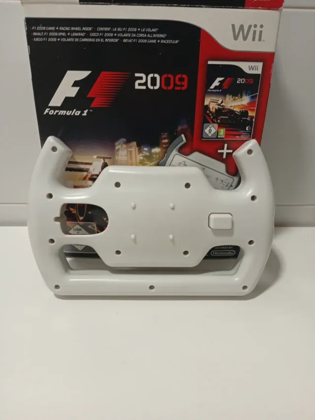 F1 2009 Wii + Volante