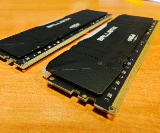 RAM Crucial Ballistix RGB 3200MHz DDR4. 2x 16 GB