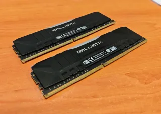 RAM Crucial Ballistix RGB 3200MHz DDR4. 2x 16 GB
