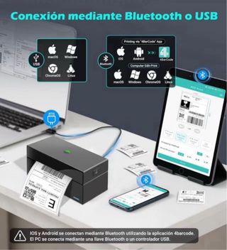 Impresora Térmica ORGBRO Z1 Plus Bluetooth