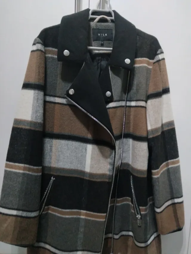 Chaqueta Vila Clothes cuadros