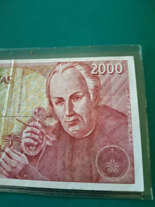 2000 pesetas 1992 Banco de España