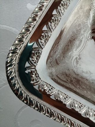 Bomboniera Sheffield placcata argento vintage`40