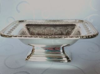 Bomboniera Sheffield placcata argento vintage`40