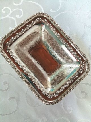 Bomboniera Sheffield placcata argento vintage`40