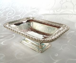 Bomboniera Sheffield placcata argento vintage`40