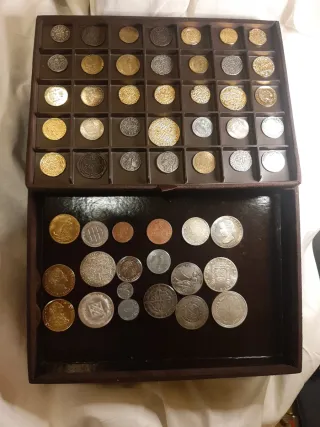 Colección Réplicas Monedas (56 Unidades)