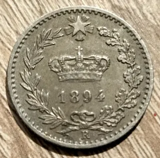 20 Centesimi 1894 Regno D'Italia