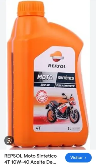REPSOL Moto Sintético 4T 10W-40 Aceite