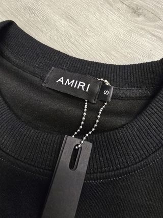 Sudadera Amiri Eagle Negra Nueva