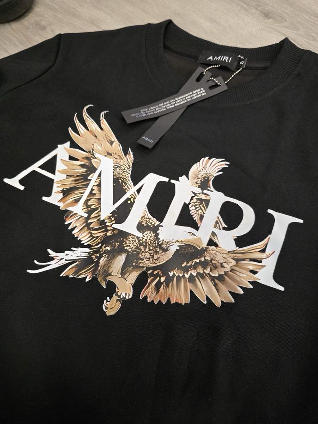 Sudadera Amiri Eagle Negra Nueva