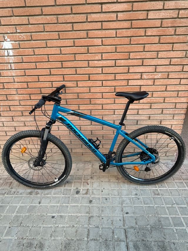 Bicicleta de Montaña Rockrider Azul