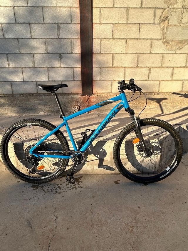 Bicicleta de Montaña Rockrider Azul