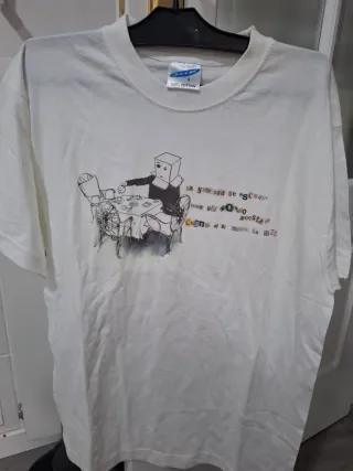 Camiseta JHK Algodón Blanca Talla S