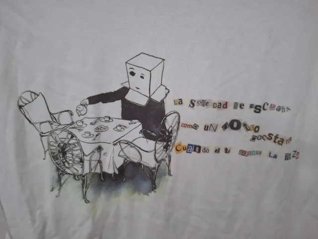 Camiseta JHK Algodón Blanca Talla S