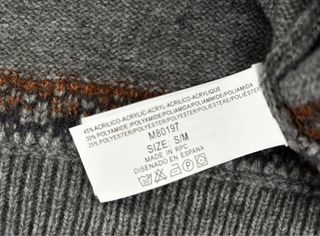 Jersey estilo nórdico gris