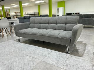 Sofá Cama Gris 3 Plazas 203cm