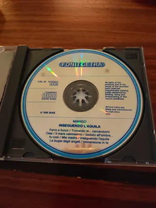 CD Mango - Inseguendo L'Aquila