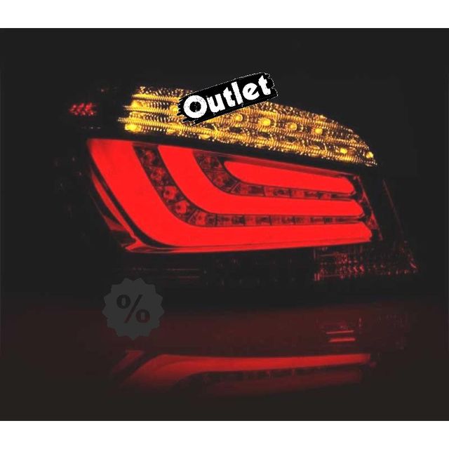 ÇS PILOTOS BMW E60 03-07 LED ROJO AHUMADO R14