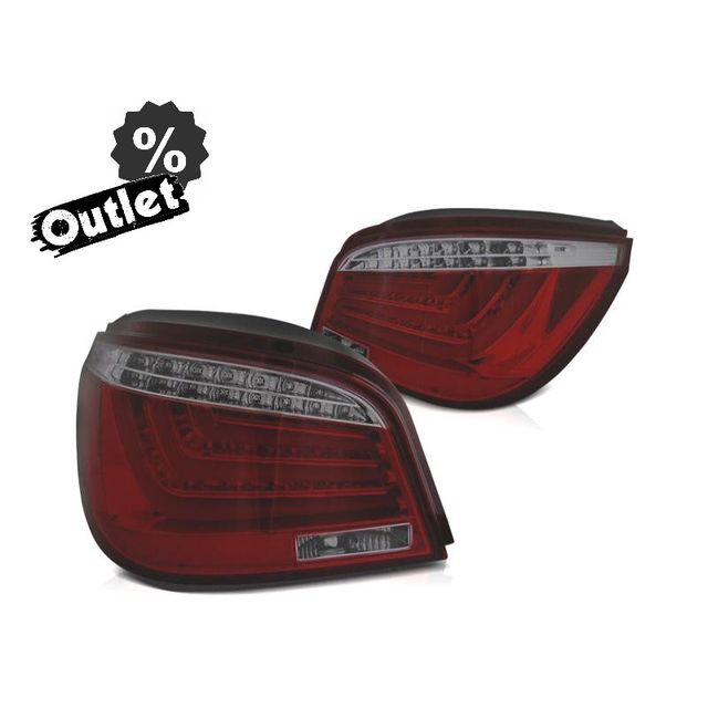ÇS PILOTOS BMW E60 03-07 LED ROJO AHUMADO R14