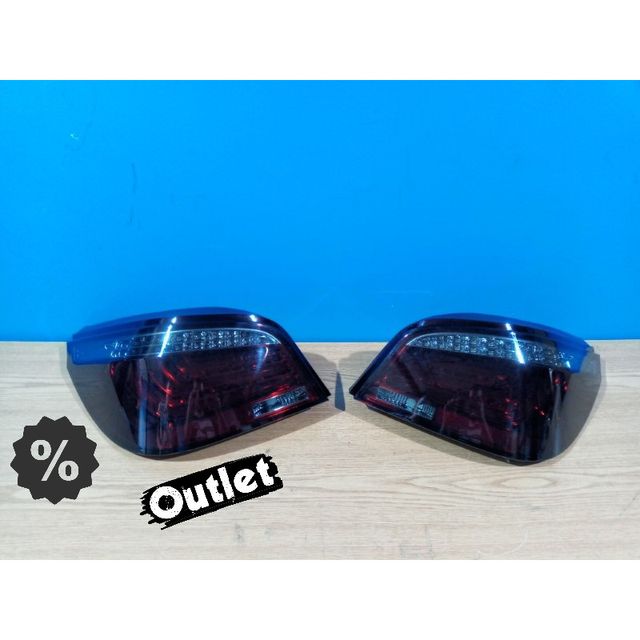 ÇS PILOTOS BMW E60 03-07 LED ROJO AHUMADO R14