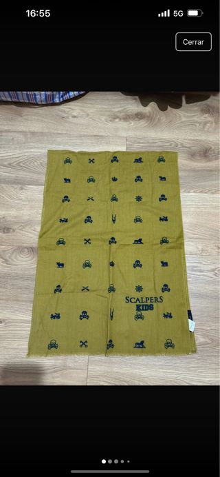 Foulard bambino Scalpers verde oliva