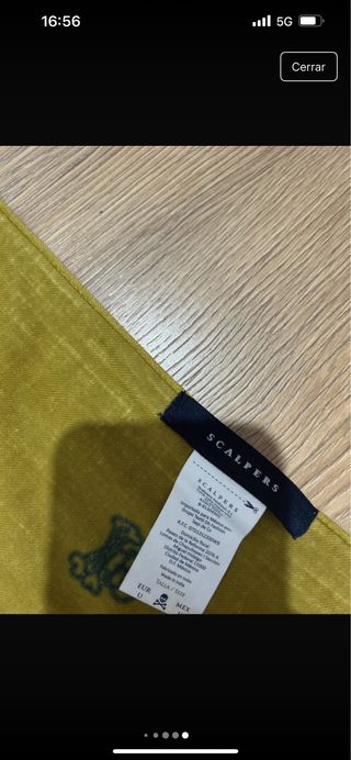 Foulard bambino Scalpers verde oliva