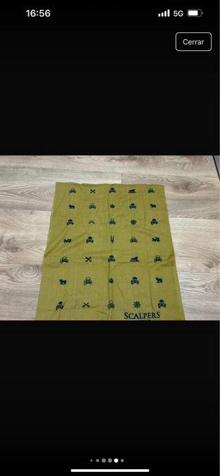 Foulard bambino Scalpers verde oliva