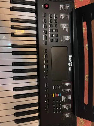 Teclado Eléctrico RockJam 61 Teclas