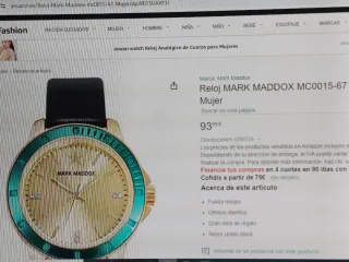 RELOJ DE MUJER MARK MADDOX MC0015-67 NUEVO Reloj d