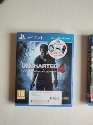 Juegos PS4: Uncharted 4 y Far Cry 5 Gold