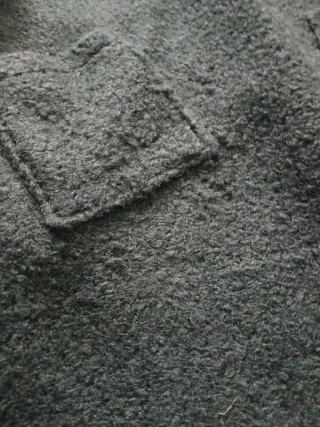 Cappotto caldo invernale nero taglia XL