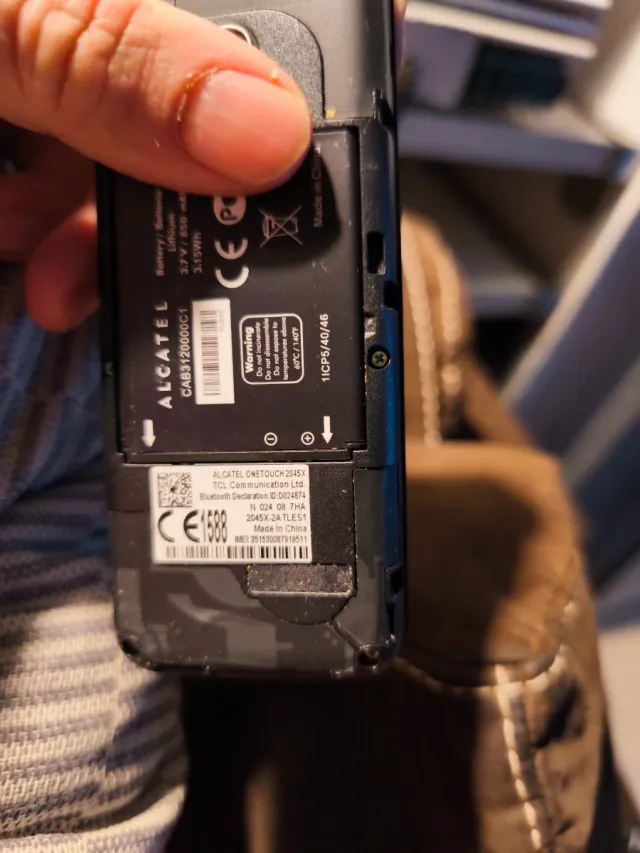 Móvil Alcatel OneTouch 2045X Negro