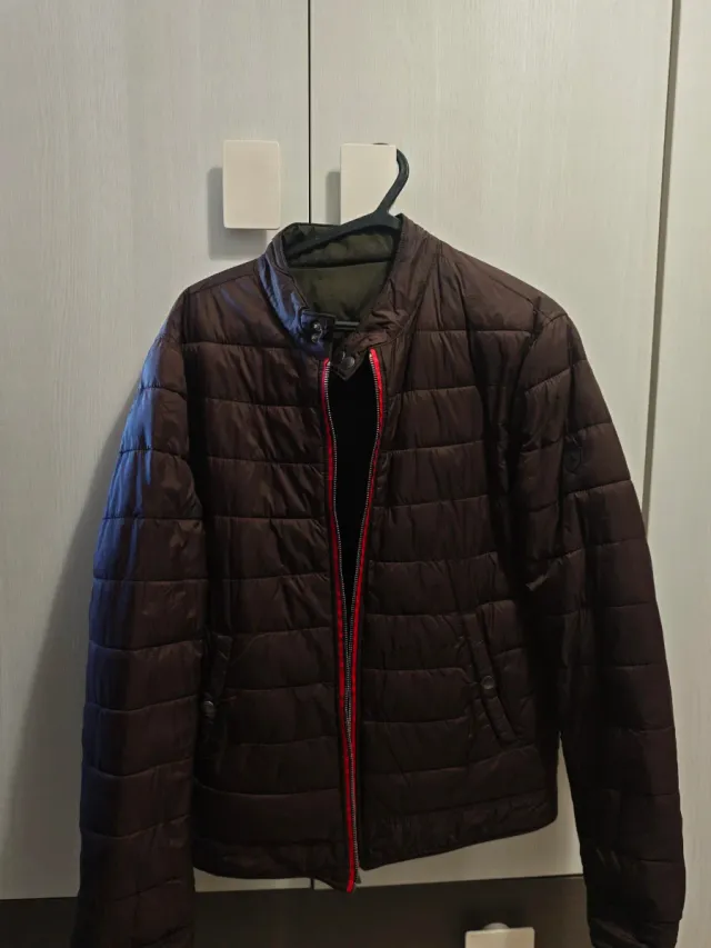 Chaqueta Alvaro Moreno Verde Oliva REVERSIBLE