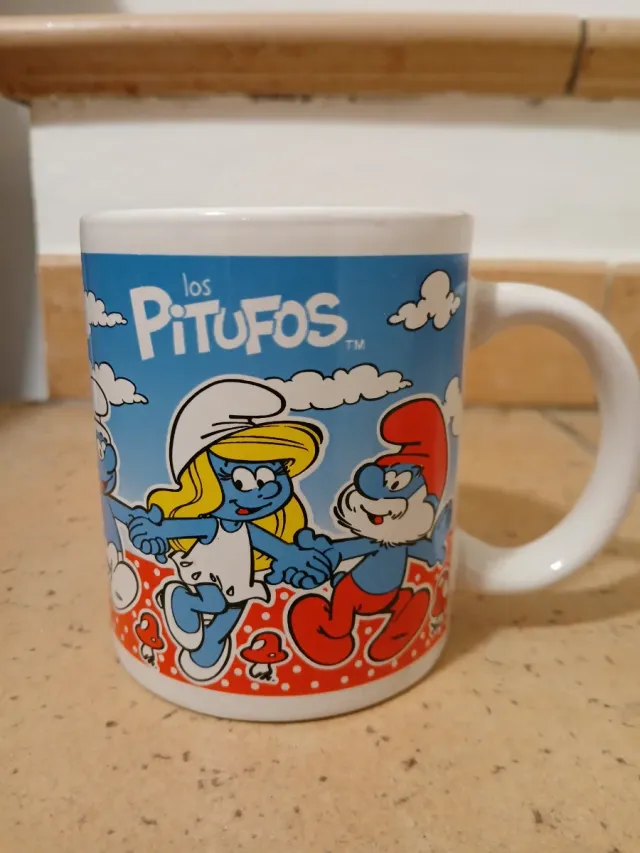 Tazza de "I Puffi"