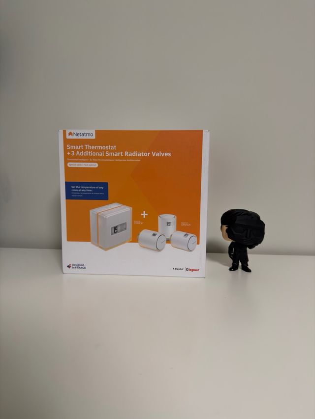 Termostato Inteligente Netatmo + 3 Cabeçais