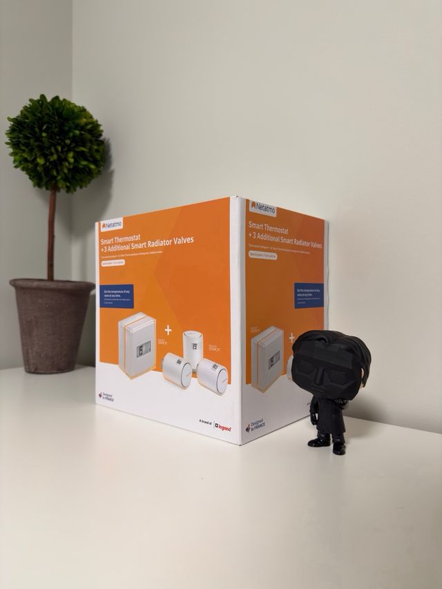 Termostato Inteligente Netatmo + 3 Cabeçais