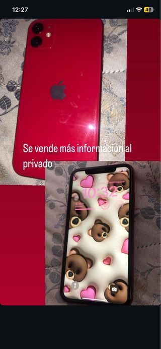 iPhone rojo
