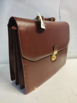 Maletín Guy Laroche Marrón Piel