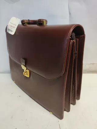 Maletín Guy Laroche Marrón Piel