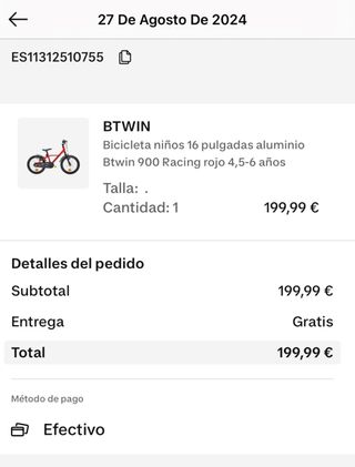 Bicicleta Infantil Racing 900 16 Decathlon