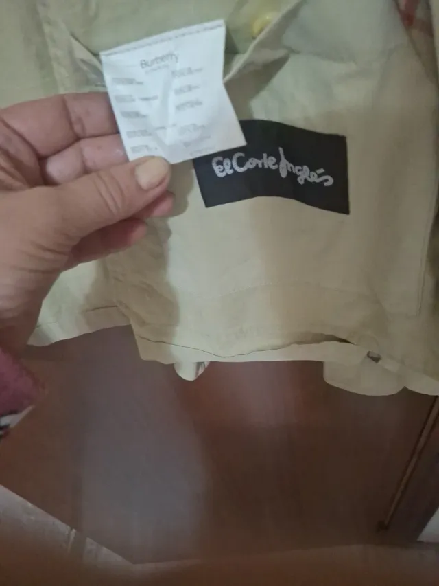 Chaqueta Burberrys vintage Beige Hombre