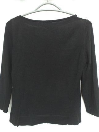 Jersey fino Yera cuadros blanco y negro