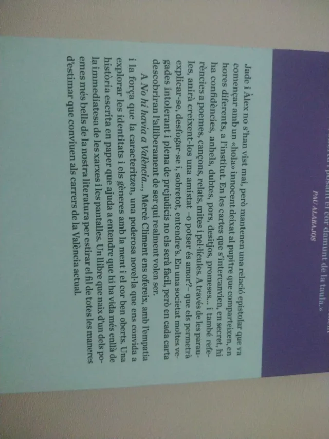 Não havia em Valência