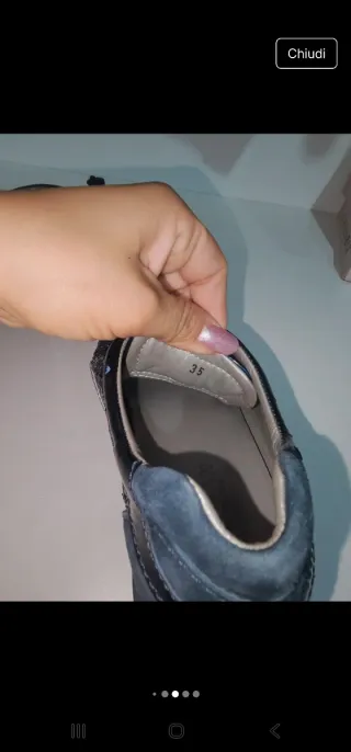 Hogan Scarpe Donna Blu Tg 35