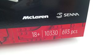 LEG10330 Lego McLaren MP4/4 con Ayrton Senna