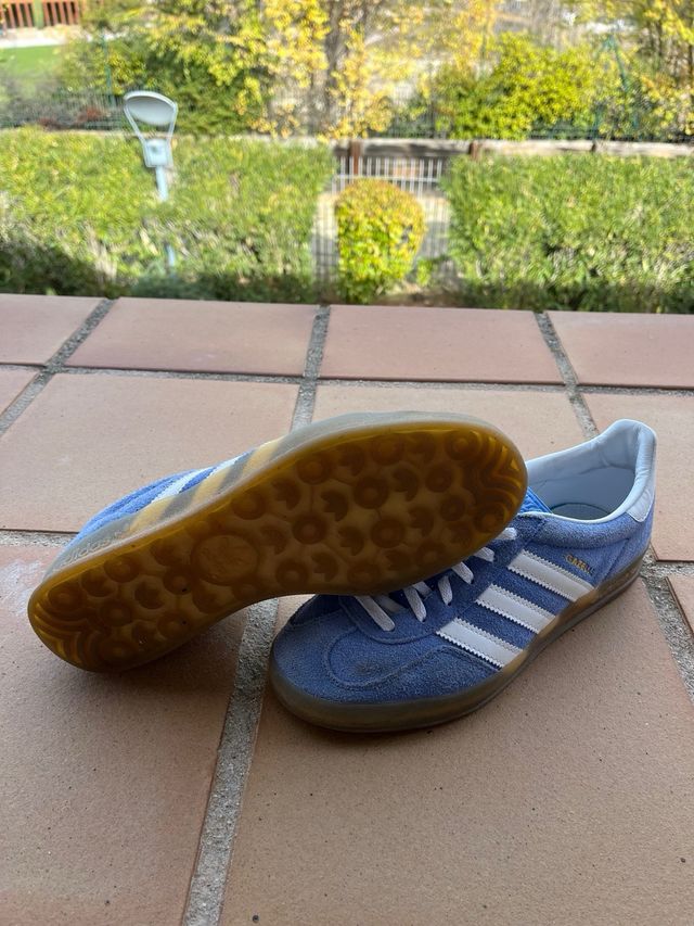 Adidas Gazelle Azul y Blanco